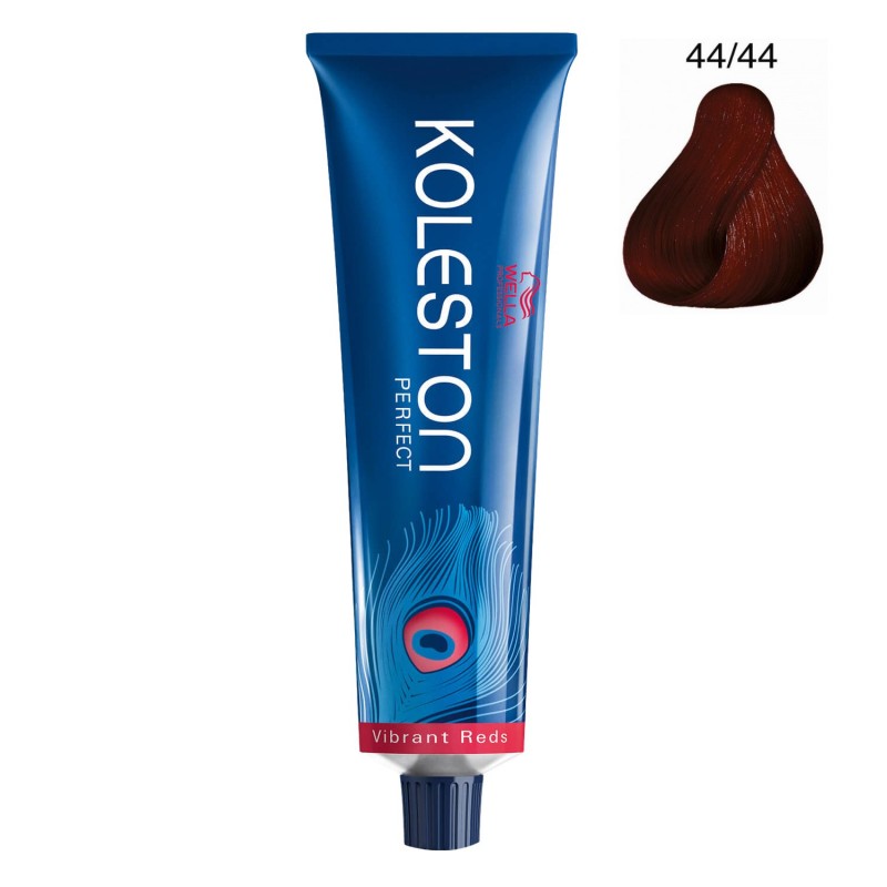 Vopsea permanenta de par Wella Professionals Koleston Perfect 44/44 Medium Intense Red Brown 60ml