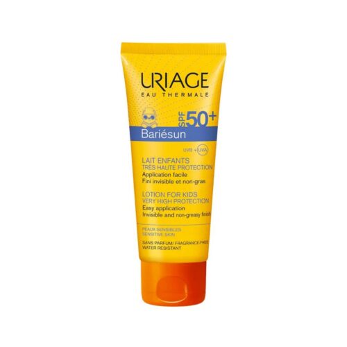 Uriage, Bariésun Baby Moisturizing Milk SPF50+, Hidratant și protector, Loțiune, SPF50+, 100 ml