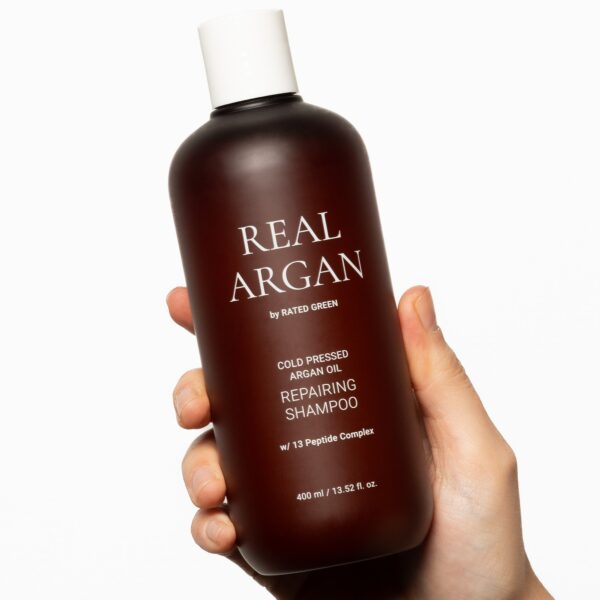 Sampon reparator cu ulei de argan Rated Green Real Argan 400ml