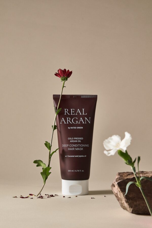 Masca hidratanta de par cu ulei de argan Rated Green Real Argan 200ml