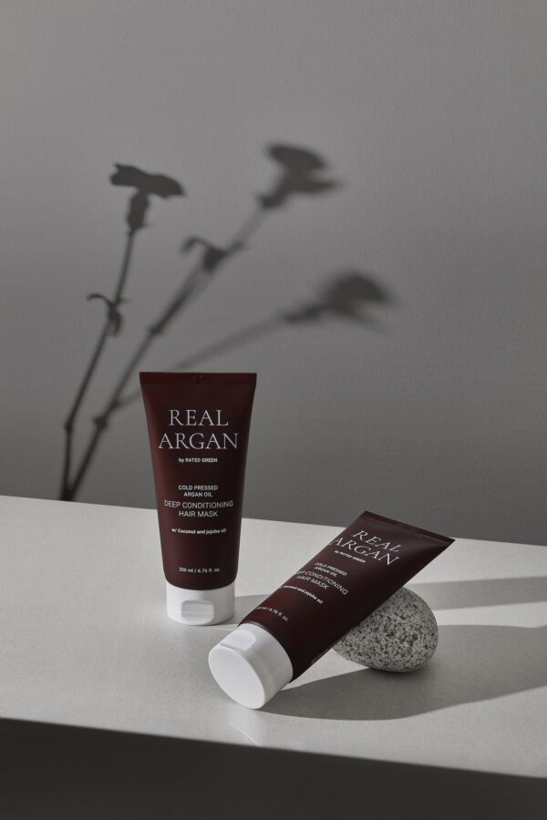 Masca hidratanta de par cu ulei de argan Rated Green Real Argan 200ml