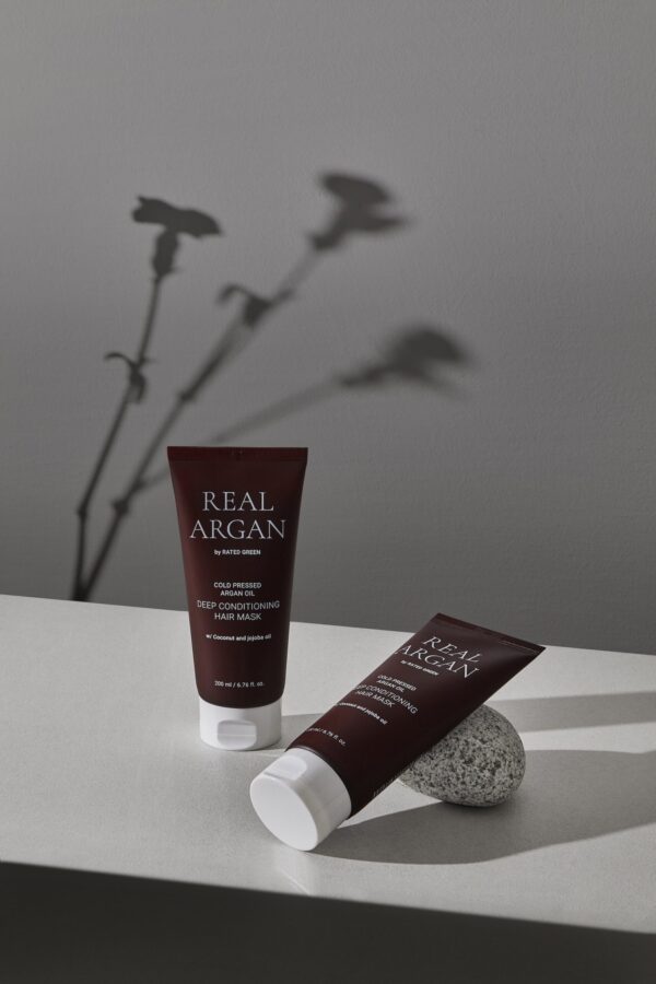 Masca hidratanta de par cu ulei de argan Rated Green Real Argan 200ml