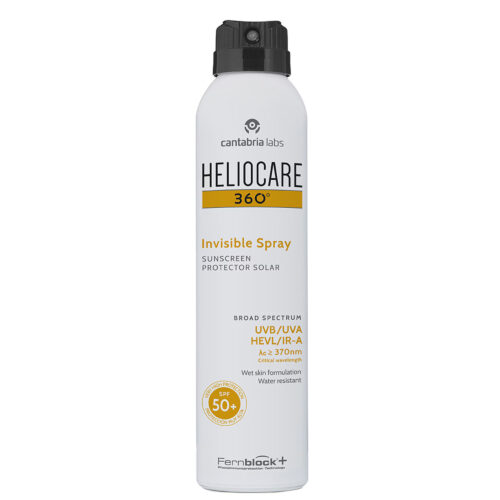 Cantabria Labs, Heliocare 360º, Protecție UV, Spray pentru protecție solară, SPF 50+, 200 ml