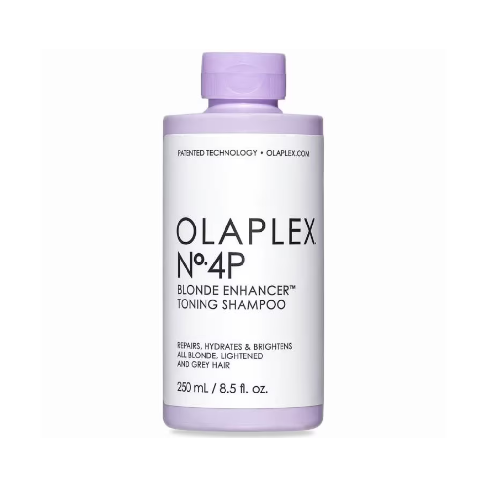 Sampon nuantator pentru par blond Olaplex No.4P Blonde Enhancing Toning 250ml