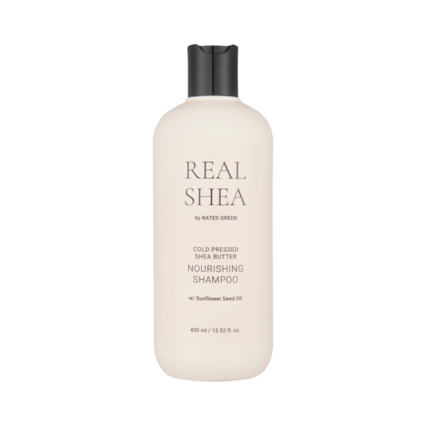 Sampon nutritiv cu unt de shea Rated Green Real Shea 400ml