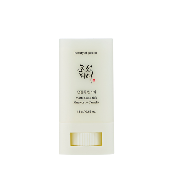 Stick mat pentru fata cu protectie solara SPF50+ Beauty Of Joseon Mugwort + Camelia 18g