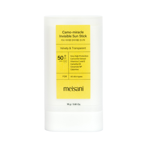 Stick cu protectie solara SPF50+ PA++++ Meisani Camo-miracle Invisible Sun Stick 18gr