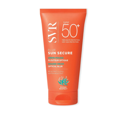 SVR, Sun Secure Blur, Fără parfum, Protecție solară, Cremă de soare, Pentru față, SPF 50+, 50 ml