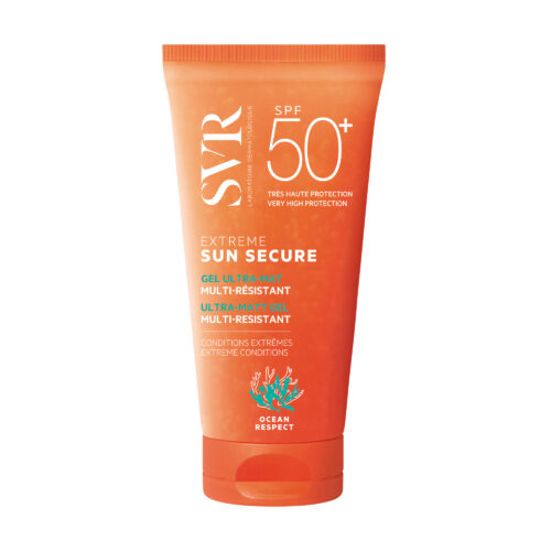 SVR, Sun Secure Extreme, Protecție solară, Gel de protecție solară, Pentru față, SPF 50+, 50 ml