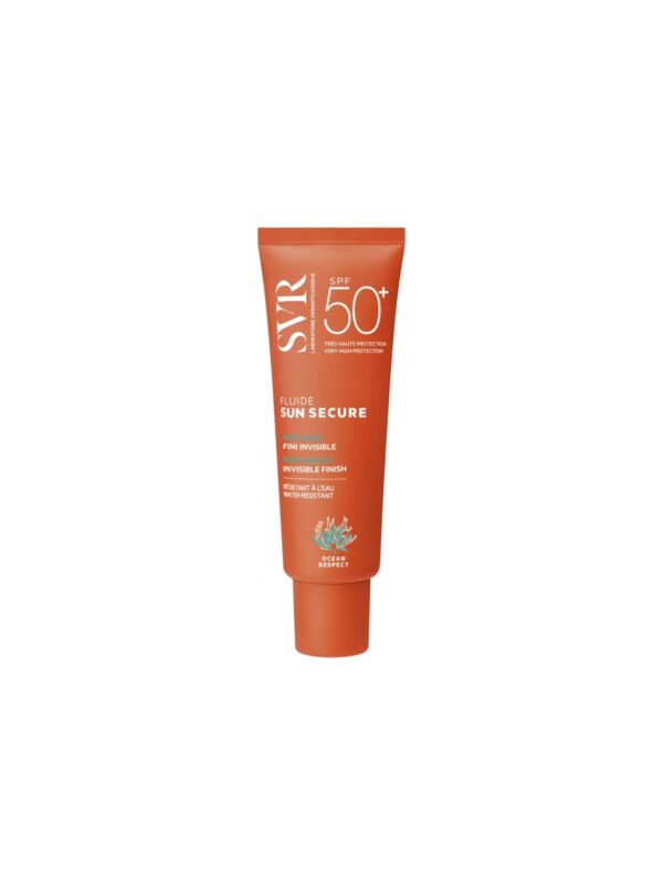 SVR, Sun Secure, Protecție solară, Fluid de protecție solară, Pentru față, SPF 50+, 50 ml