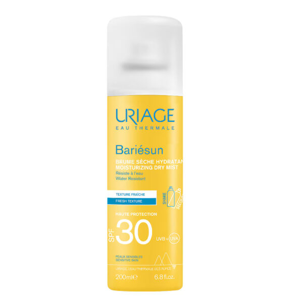Uriage, Bariesun, Hidratant, Spray pentru protecție solară, SPF 30, 200 ml