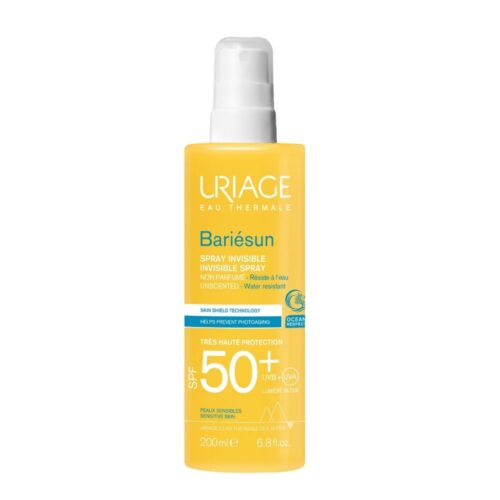 Uriage, Bariesun, Protecție solară, Spray pentru protecție solară, SPF 50+, 200 ml