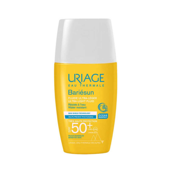 Fluid ultra lejer cu protectie solara SPF50 Uriage Bariesun 30ml