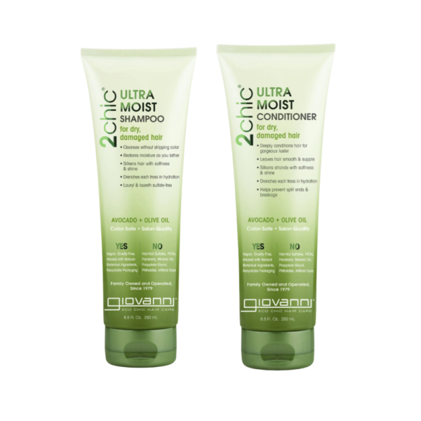 giovanni-sampon-balsam-avocado Pachet Giovanni Cosmetics 2Chic Moist Avocado - Hidratare