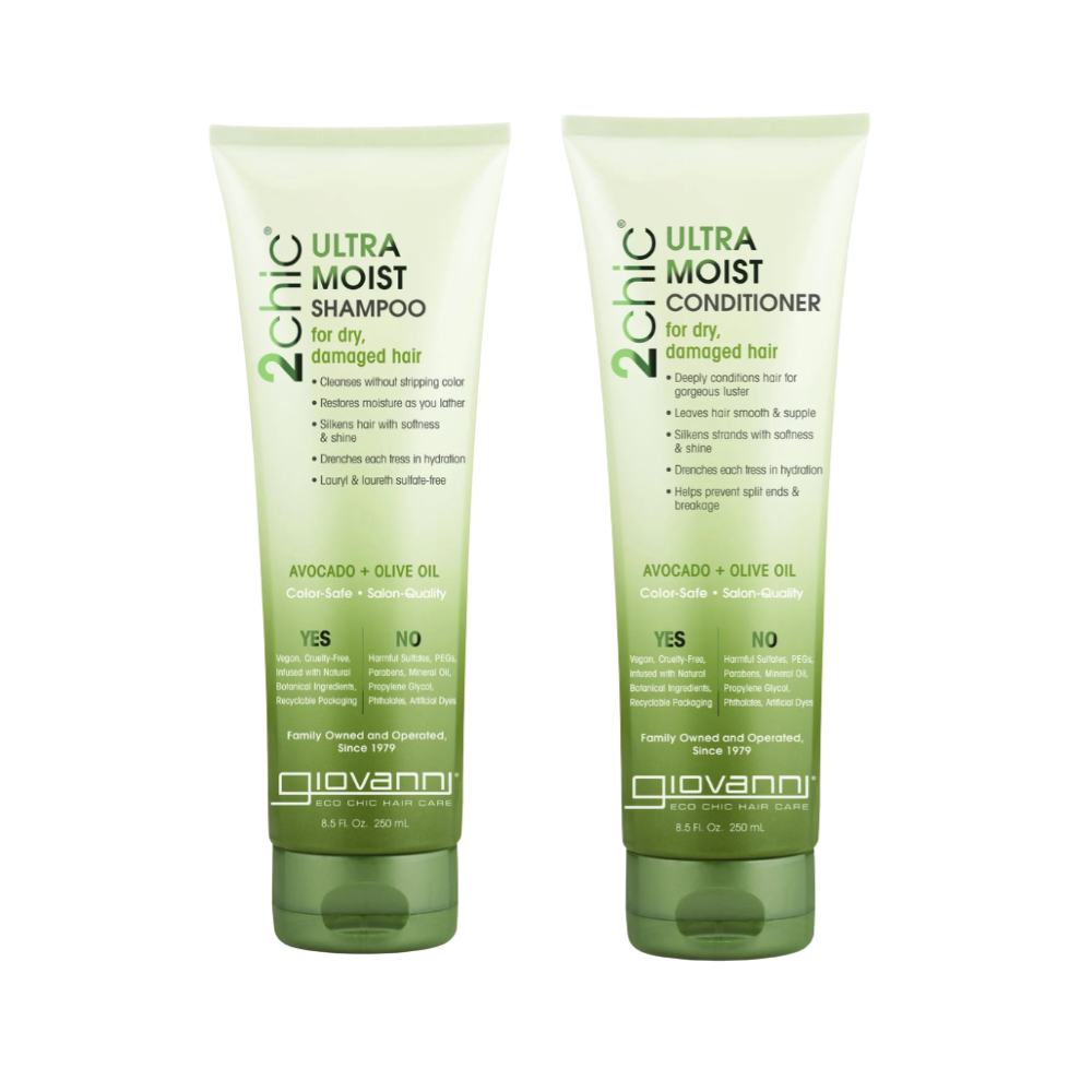 Pachet Giovanni Cosmetics 2Chic Moist Avocado - Hidratare