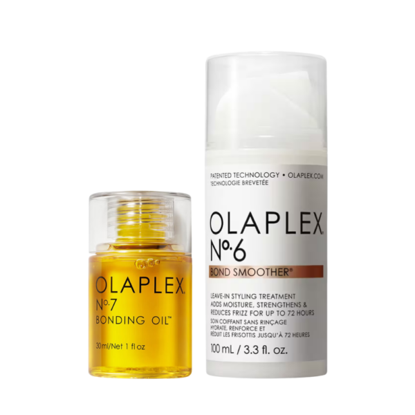 Pachet Olaplex Ulei No. 7 si Crema Reparatoare No. 6 - Anti-electrizare si stralucire