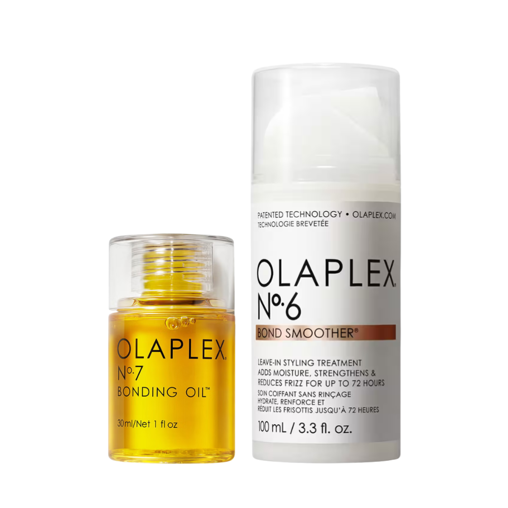Pachet Olaplex Ulei No. 7 si Crema Reparatoare No. 6 - Anti-electrizare si stralucire