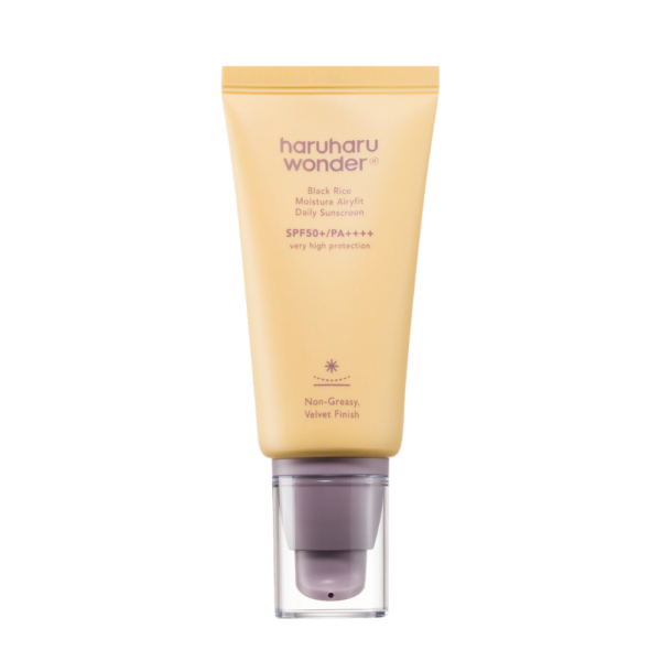 Tub de cremă solară Haruharu Wonder Black Rice Moisture Airyfit Daily Sunscreen SPF50+/PA++++, 50 ml