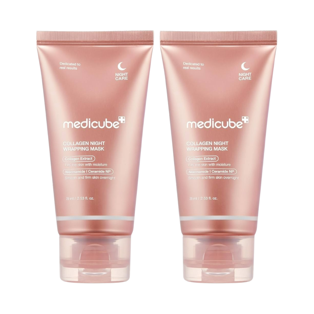 Pachet Masca Medicube Collagen Night Wrapping Mask 2 bucati - Fermitate